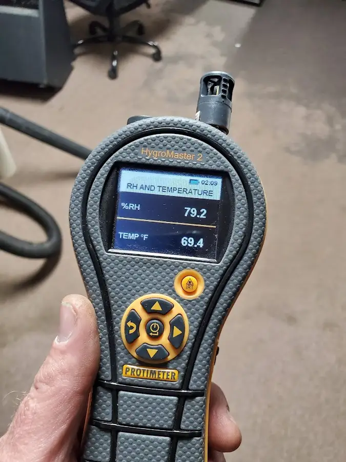 Moisture meter humidity assessment for Mold Remediation & Removal in Elmwood